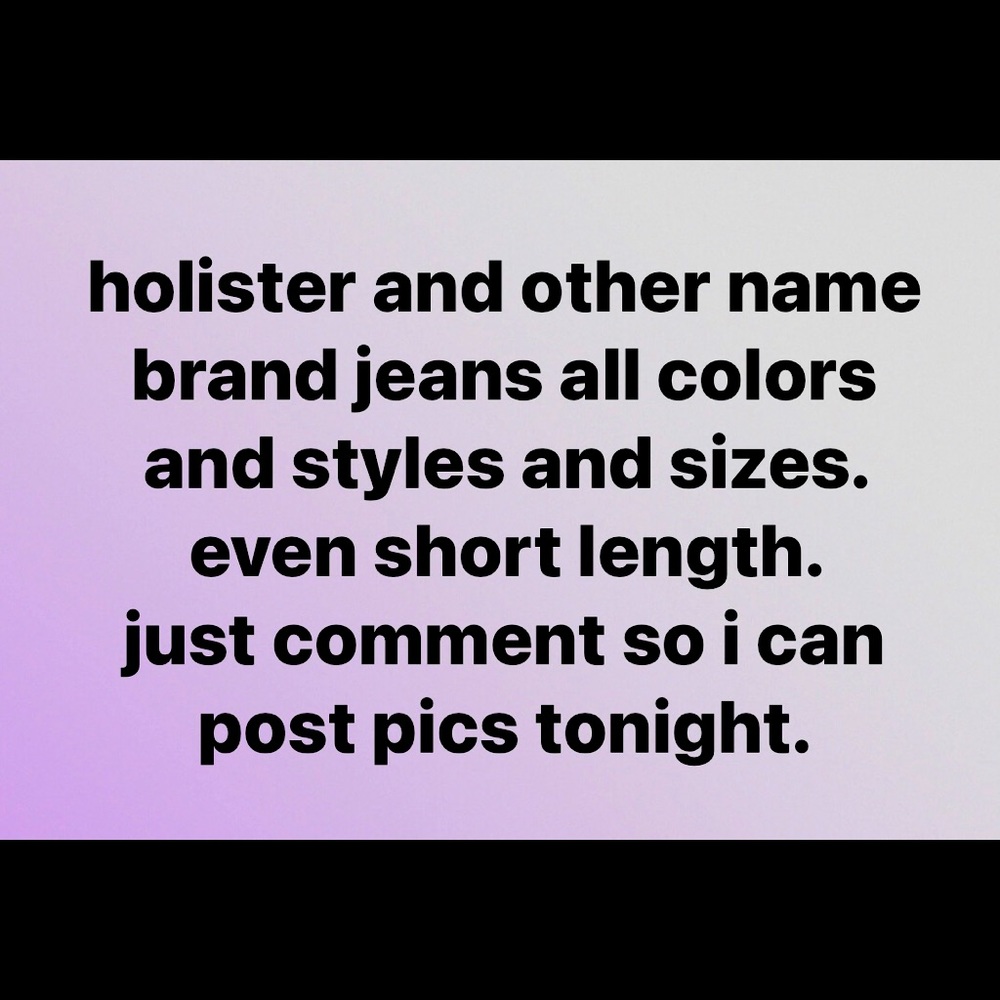 name brand jeans